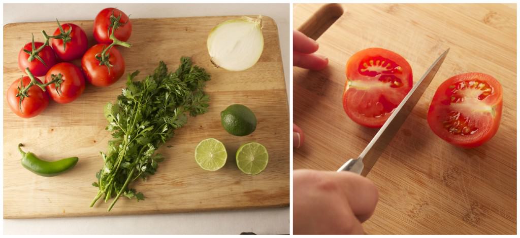 Pico de Gallo Ingredients