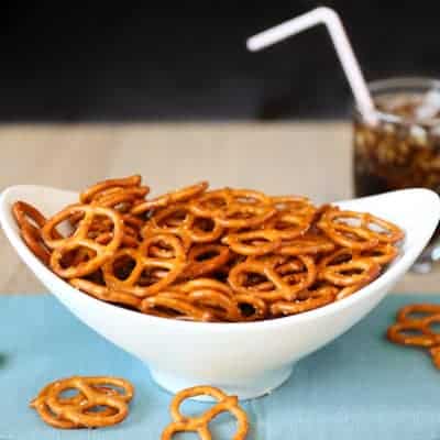 Seasoned Pretzels | Tastes Lovely