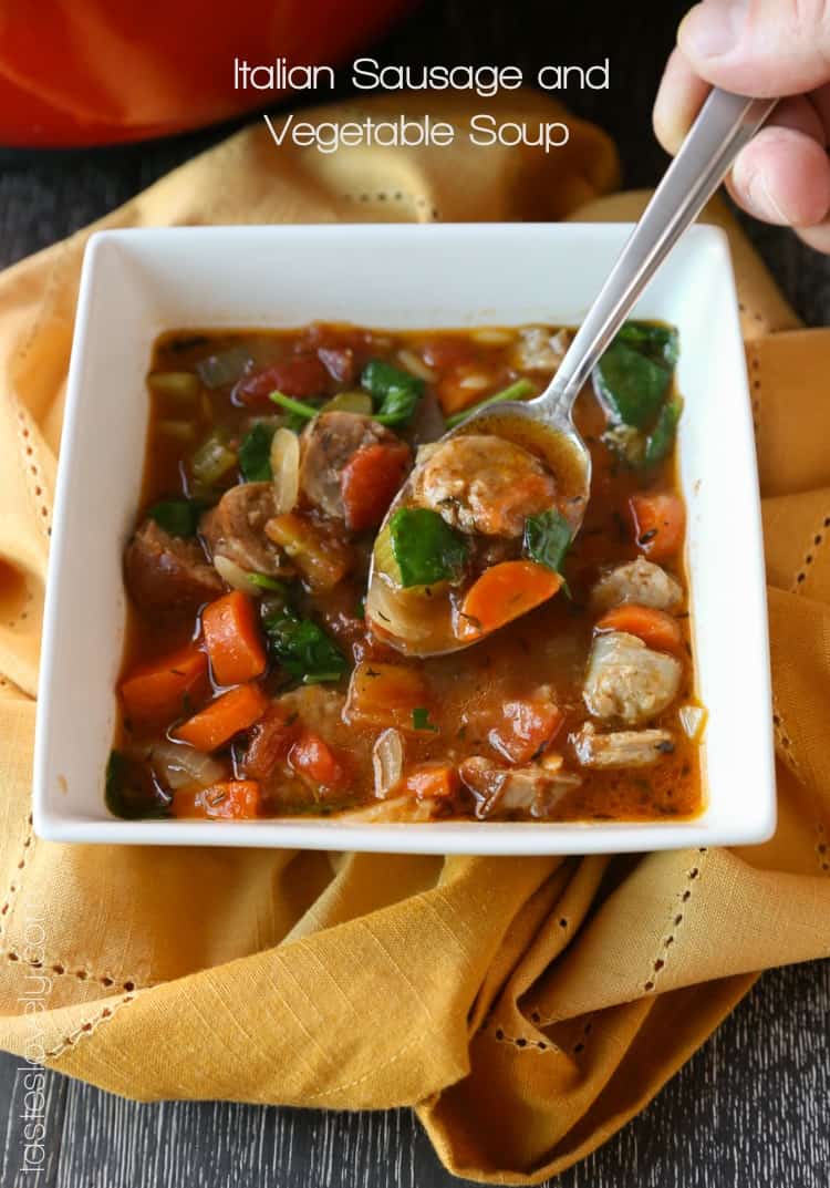 Italian Sausage and Vegetable Soup