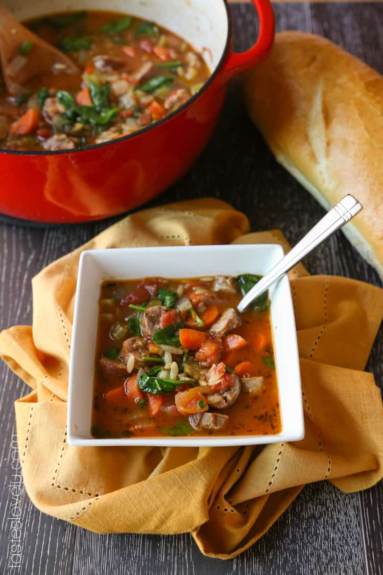 Italian Sausage and Vegetable Soup