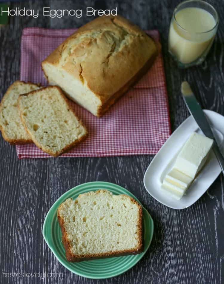 Holiday Eggnog Bread