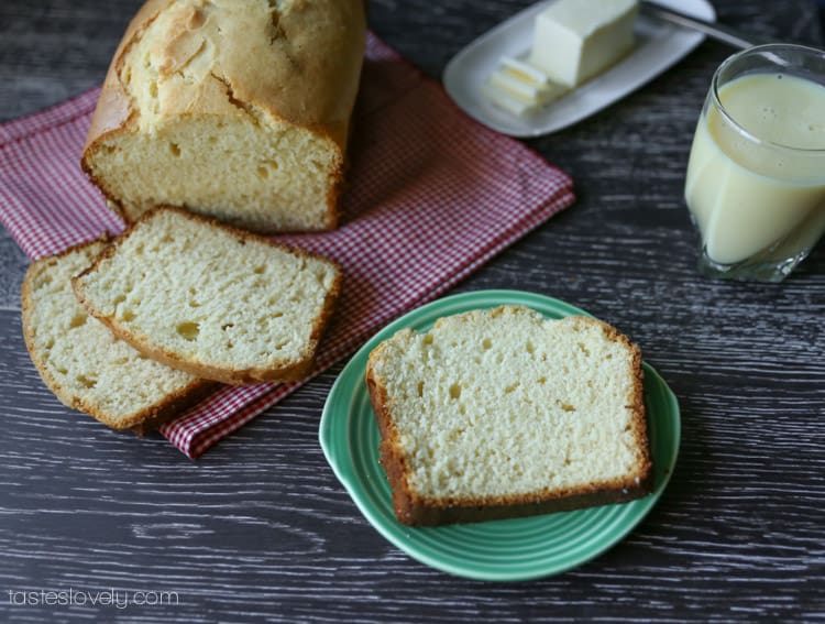 Holiday Eggnog Bread