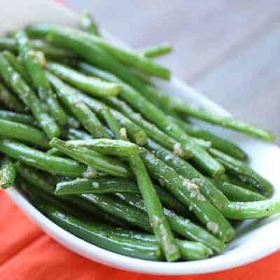 Garlicky Green Beans | tasteslovely.com