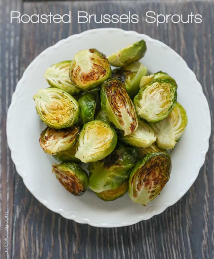 Simple Roasted Brussels Sprouts