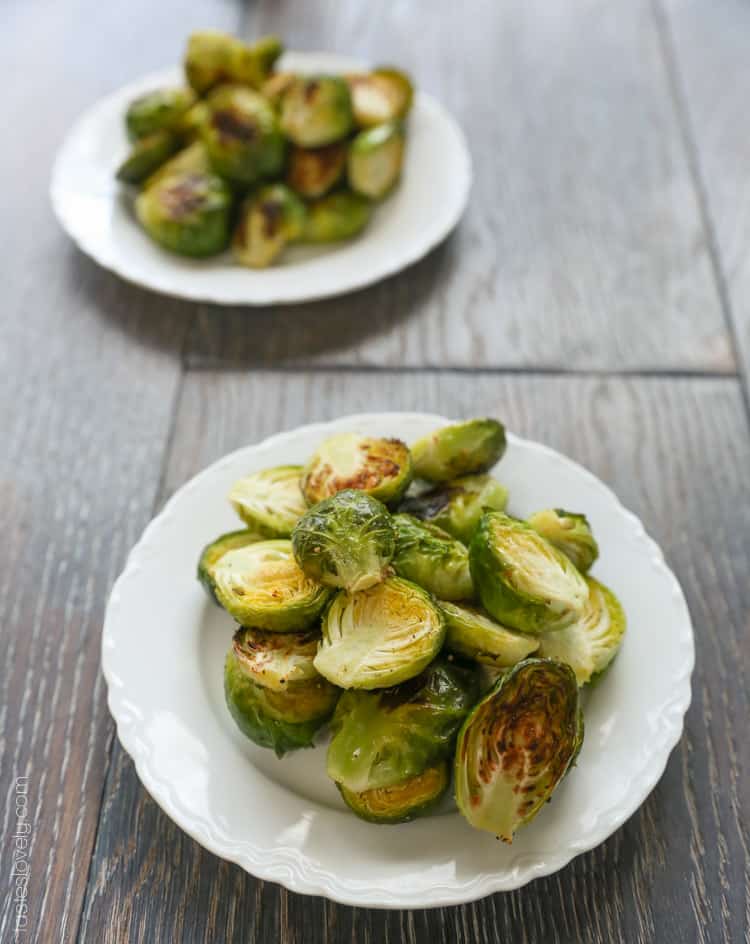 Simple Roasted Brussels Sprouts