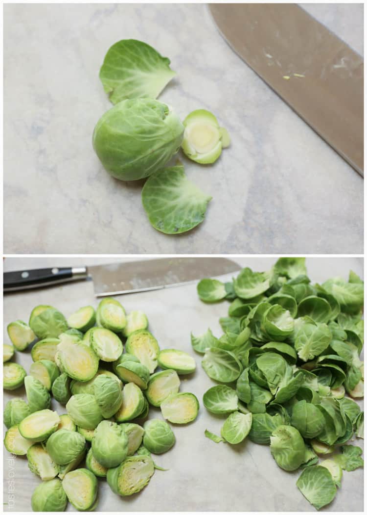 How to Trim Brussel Sprouts