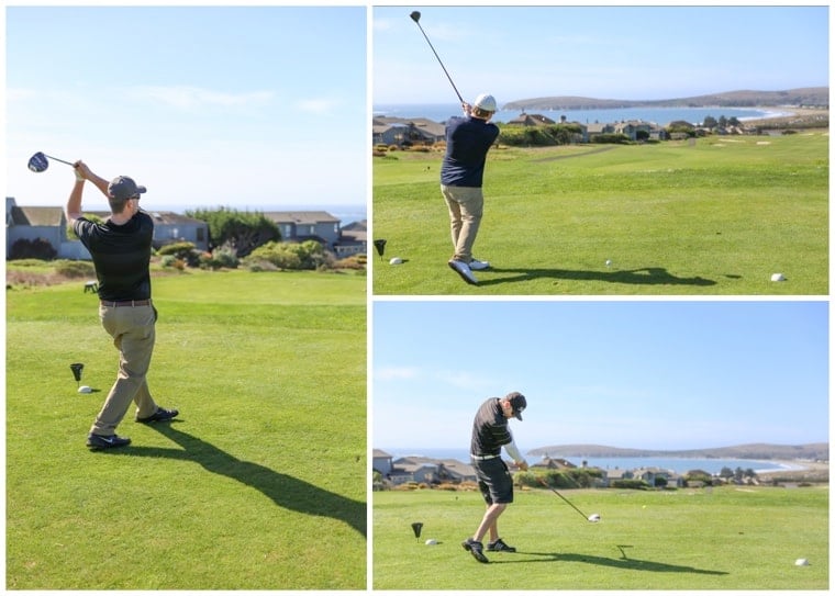 Bodega Bay Vacation, golfing at the Links