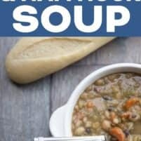 pinterest longpin for mixed bean and ham hock soup