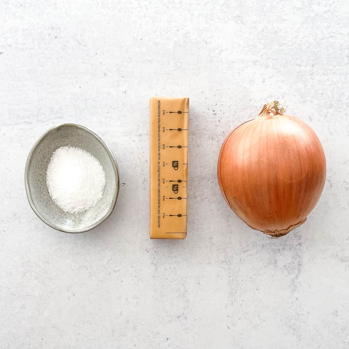 ingredients to make grilled onions