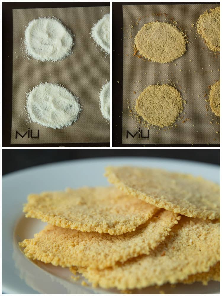 How to make parmesan frico crisps