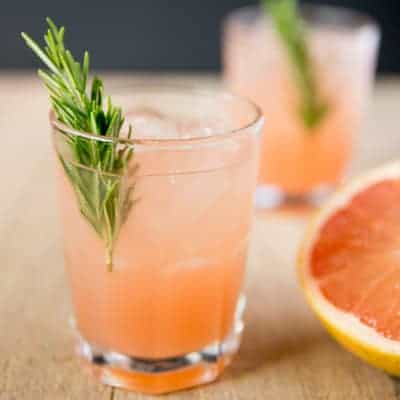 Rosemary Greyhound Cocktail | tasteslovely.com