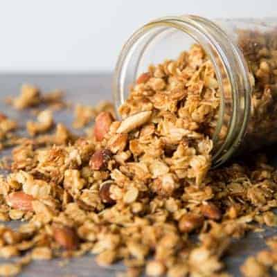 Easy Homemade Granola | tasteslovely.com