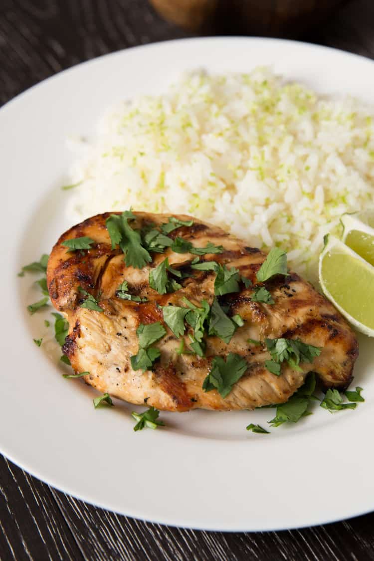 Thai Coconut Lime Chicken - Tastes Lovely