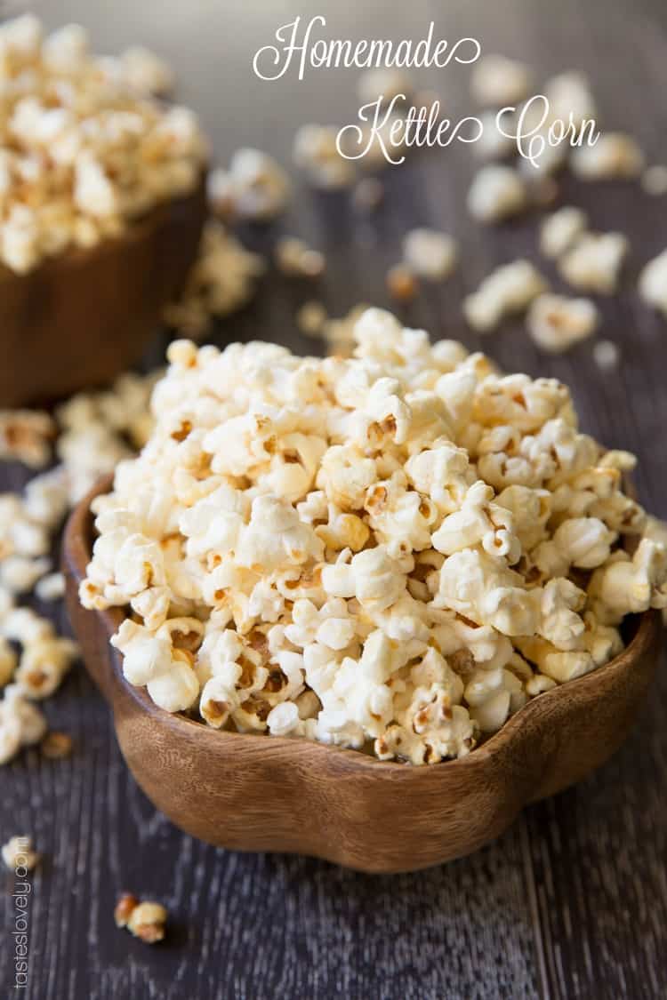 Easy Homemade Kettle Corn