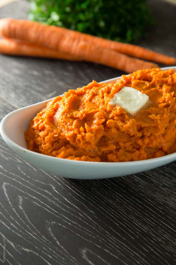 Healthy Mashed Carrots