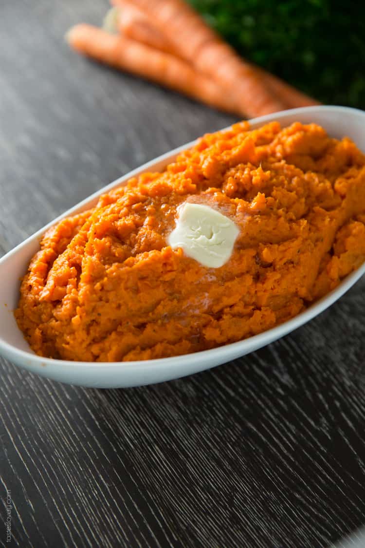 Healthy Mashed Carrots