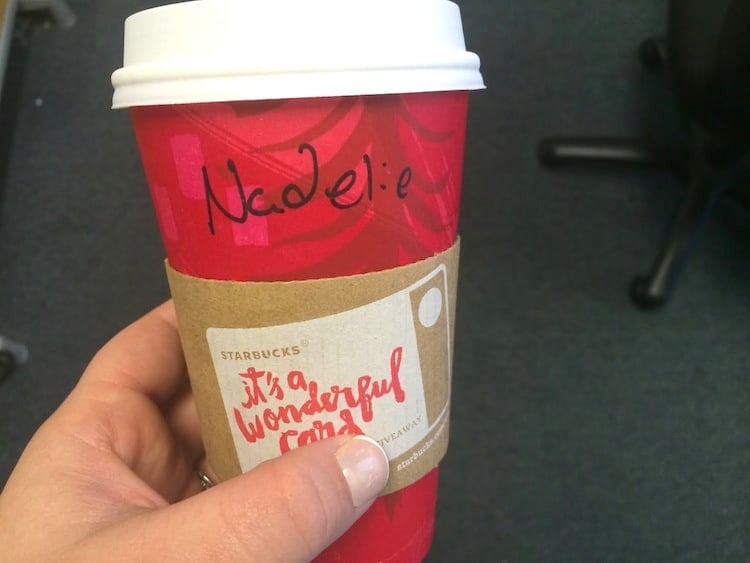 Starbucks Name Spelling Fail