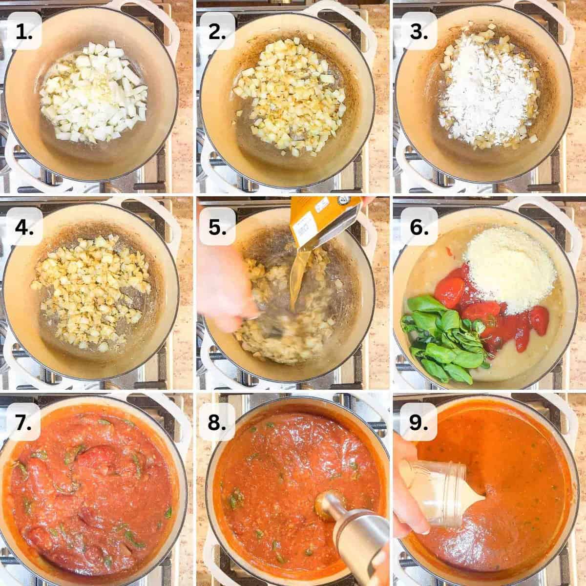 numbered step by step photos showing how to make this recipe