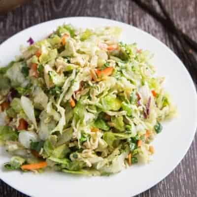 Ramen Noodle Chinese Chicken Salad | tasteslovely.com