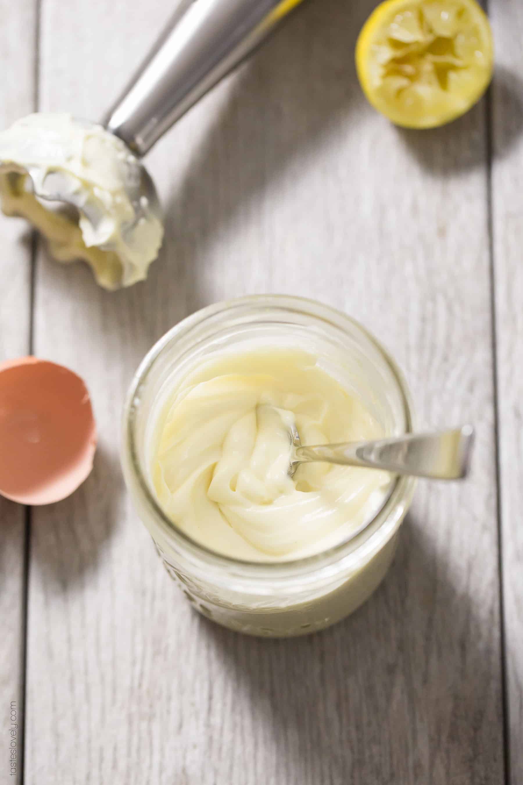 Healthy Homemade Mayonnaise - Ramona's Cuisine