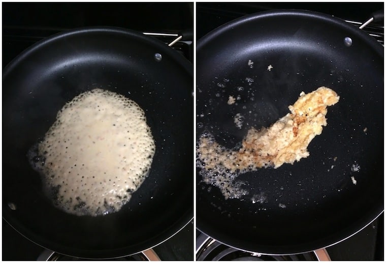 Coconut Pancake Fail