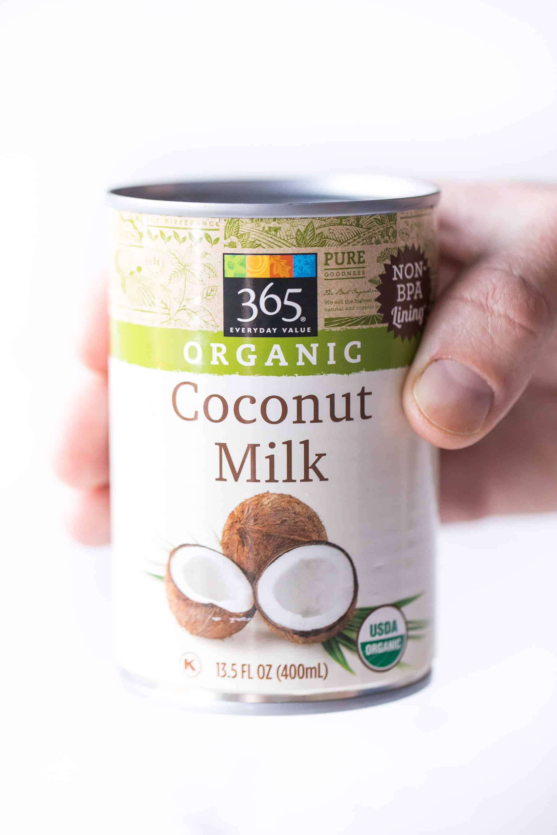 The best kind of coconut milk to use for coconut whipped cream