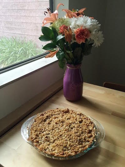 Apple Crumble Pie