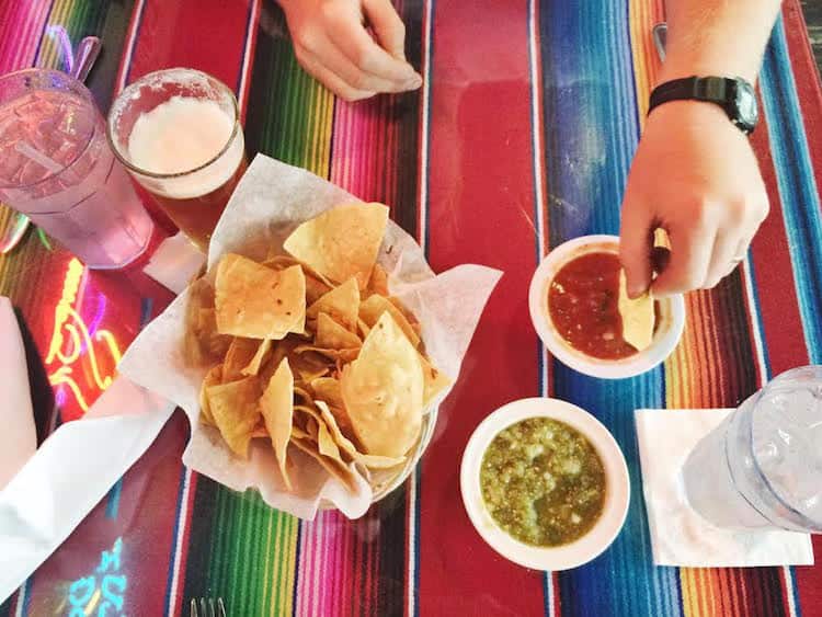 Chips & Salsa at Luna Loca