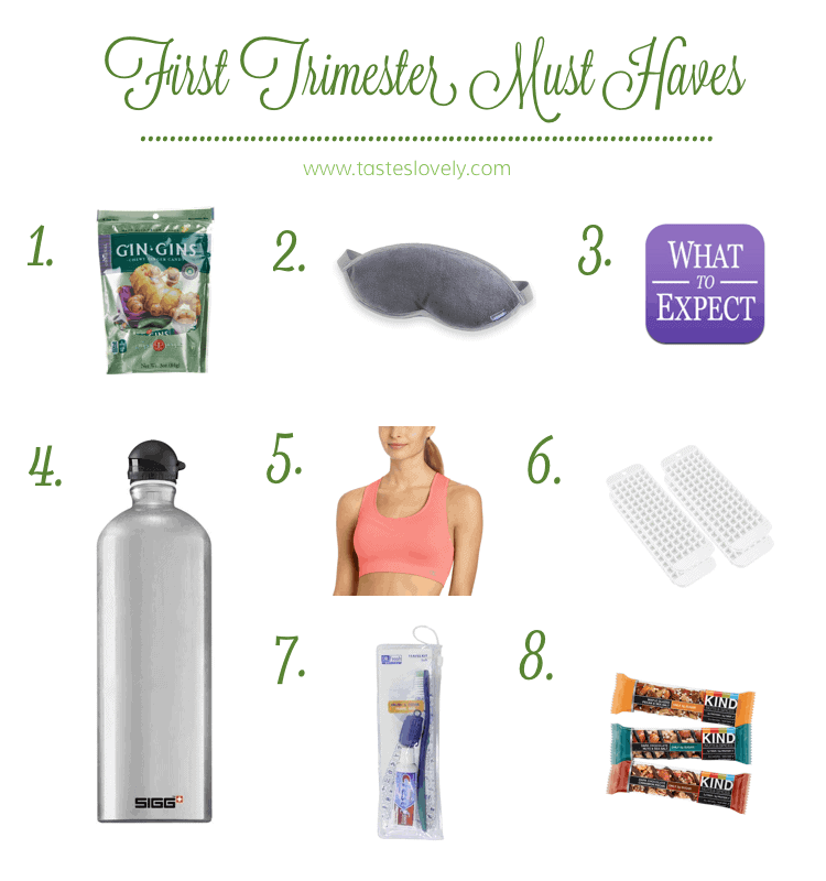 First Trimest of Pregnancy Must Have's List | tasteslovely.com