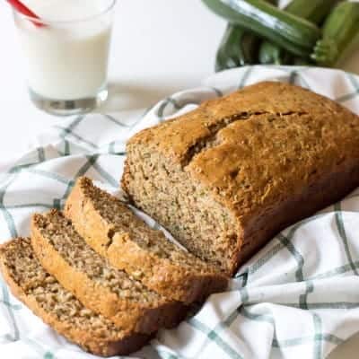 Healthy Zucchini Bread | tasteslovely.com