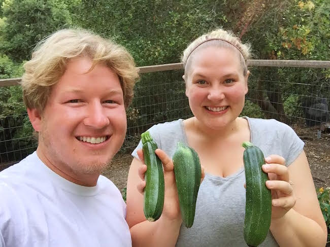 Our First Zucchini's