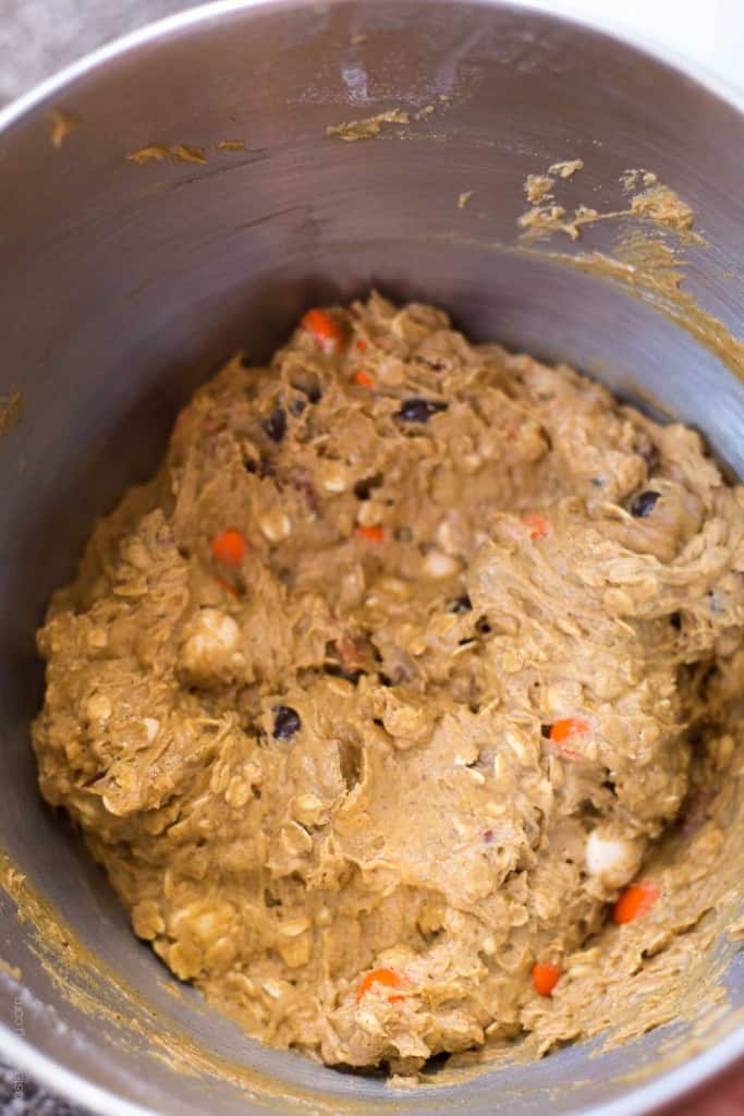 Pumpkin Oatmeal Muffin Top Cookies