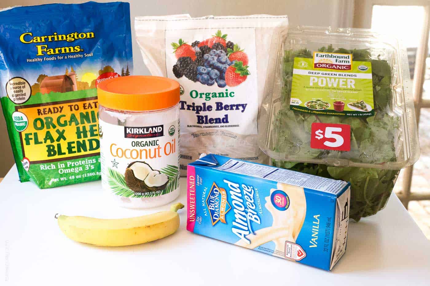 ingredients to make pregnancy smoothies