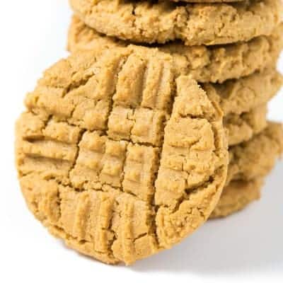 BEST Dairy Free Peanut Butter Cookies | tasteslovely.com