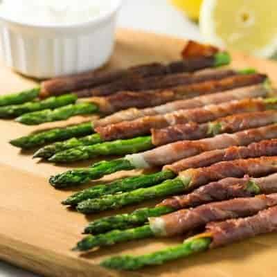 Prosciutto Wrapped Asparagus | tasteslovely.com