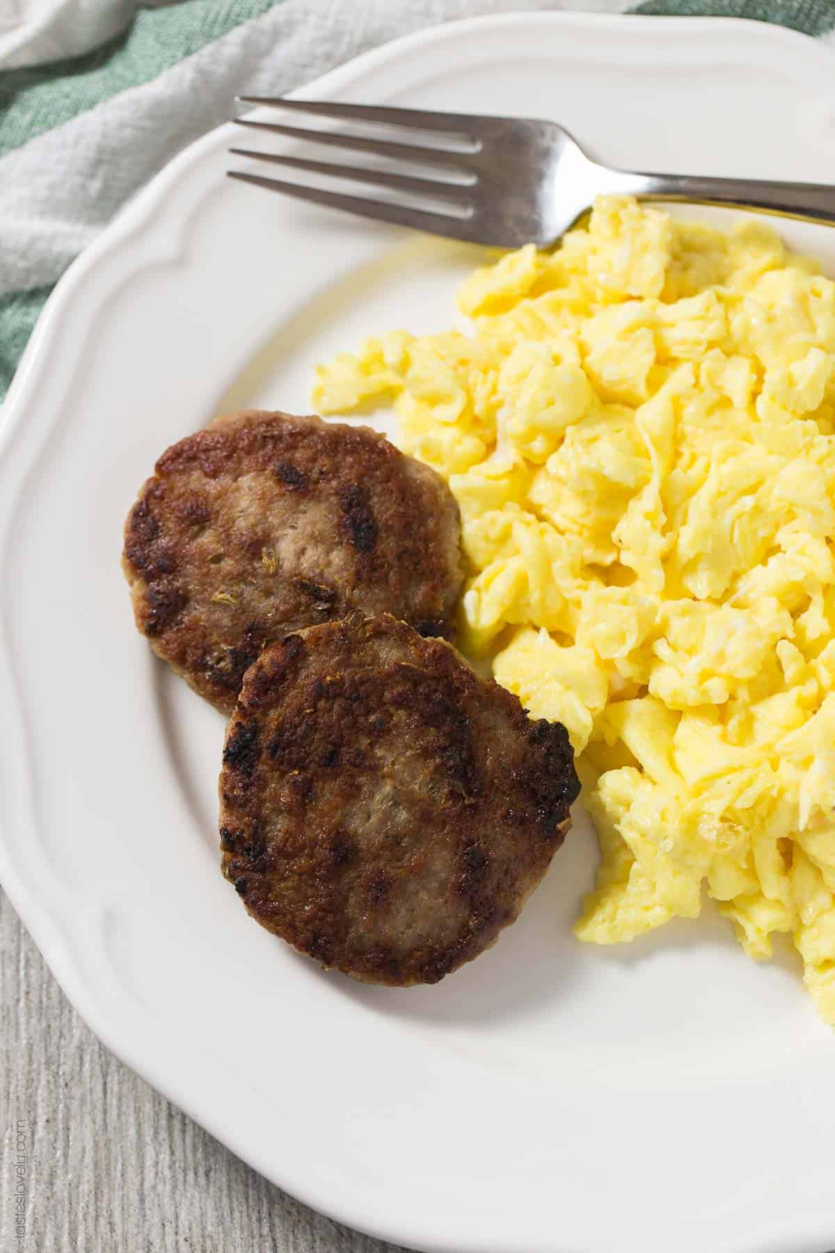 Homemade Paleo Breakfast Sausage Patties