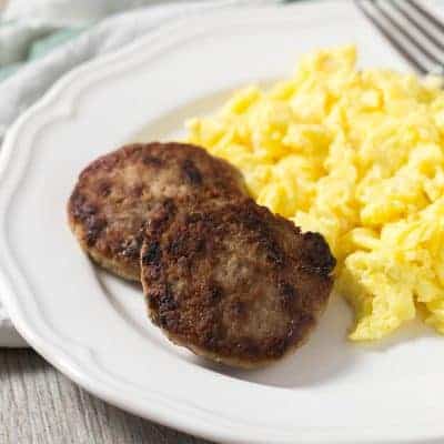 Homemade Paleo Breakfast Sausage Patties | tasteslovely.com