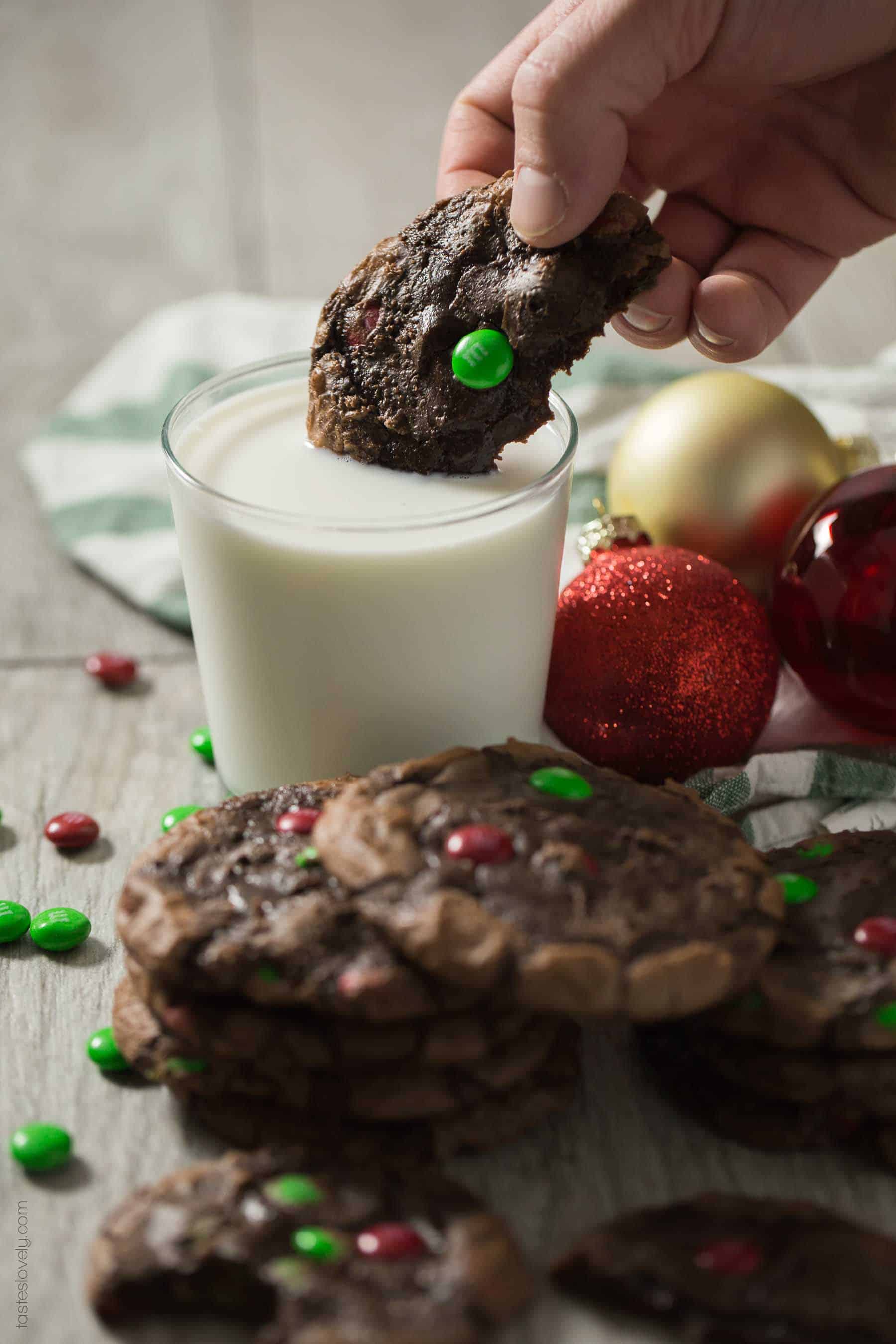 M&M’S® Brownie Mix Cookies - made from a box of brownie mix. Just 5 ingredients and 20 minutes!