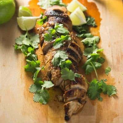 Lime deals pork tenderloin