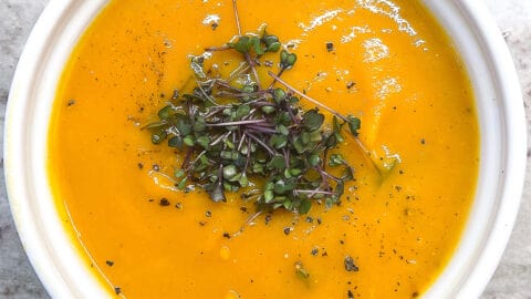 Paleo Roasted Butternut Squash Soup
