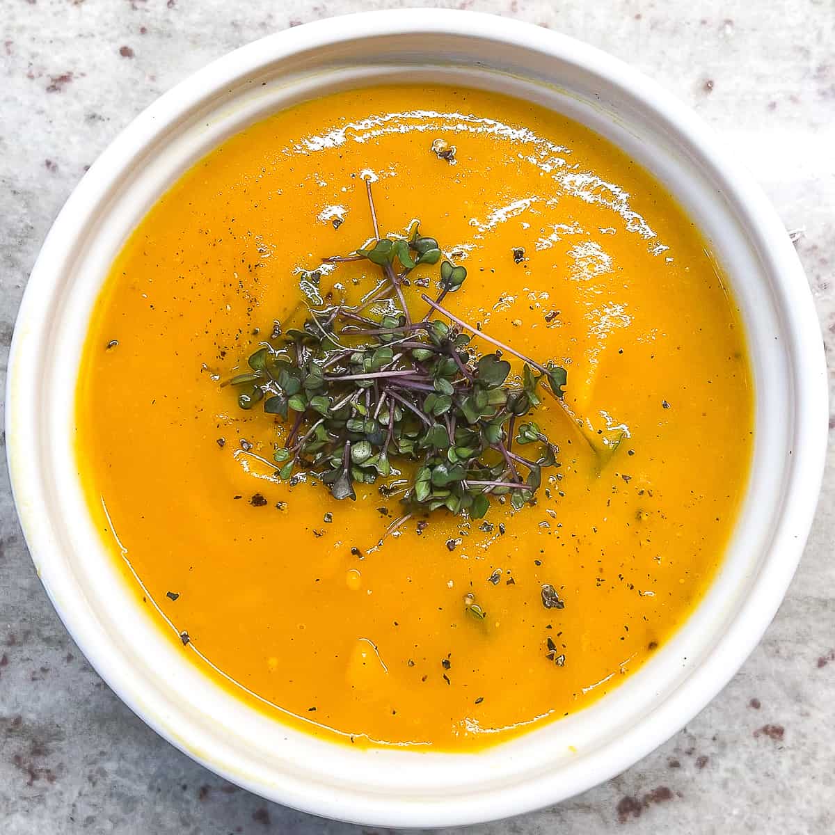 Paleo Roasted Butternut Squash Soup