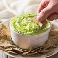 Paleo Sweet Pea No-Bean Hummus