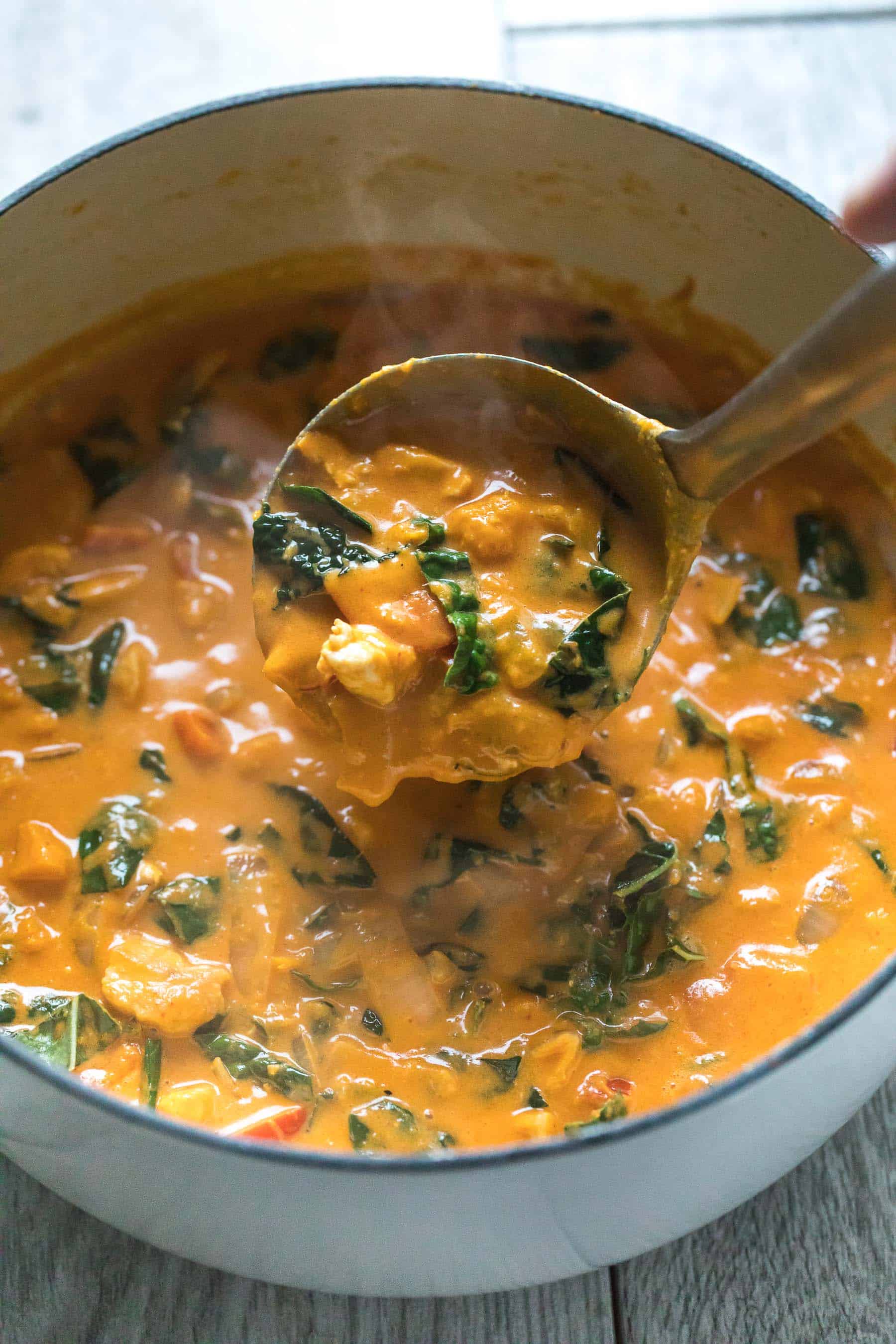 Autumn Eats: Thai Pumpkin Curry Soup - Breathe Together Yoga