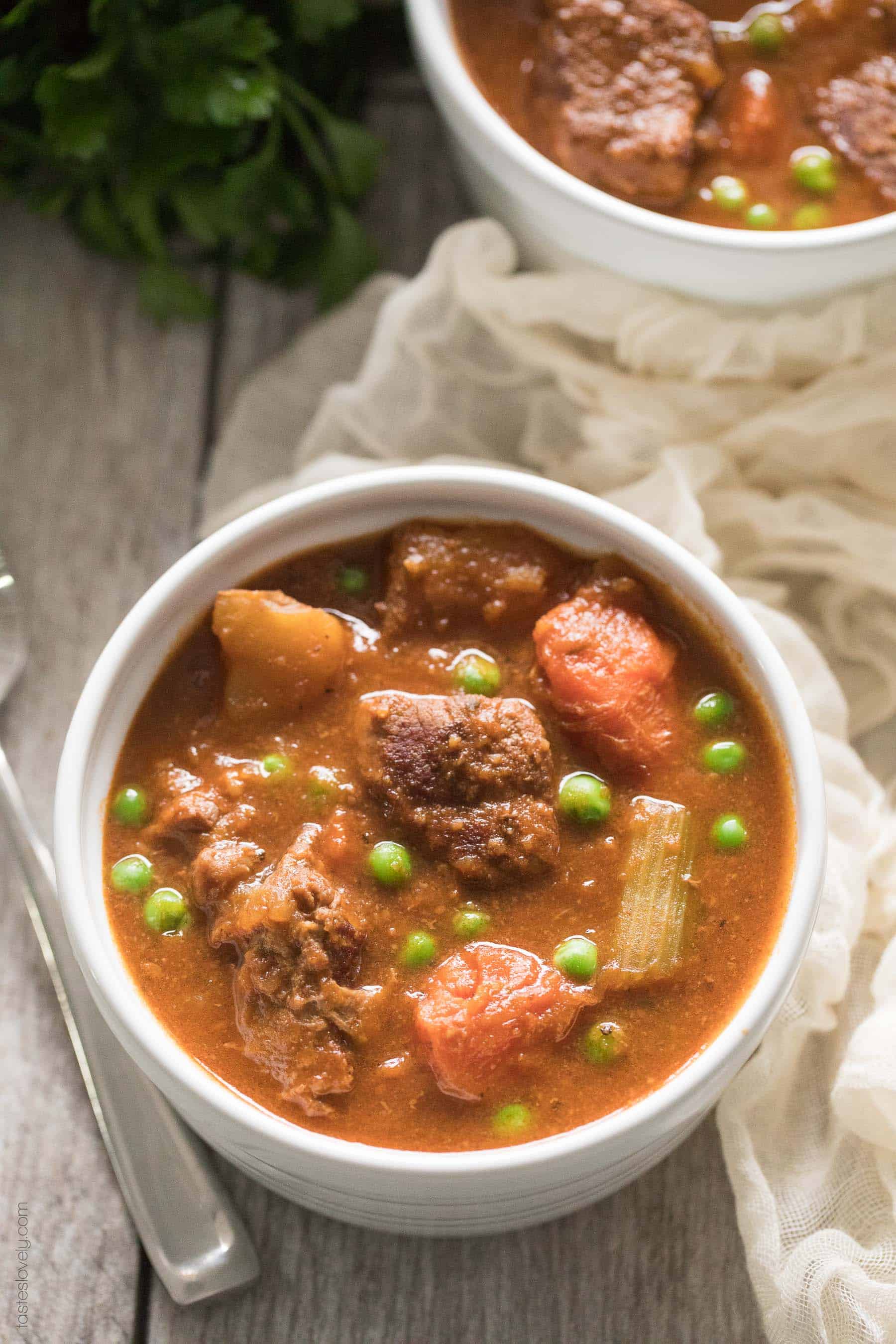 Paleo &amp; Whole30 Beef Stew (Slow Cooker or Dutch Oven ...