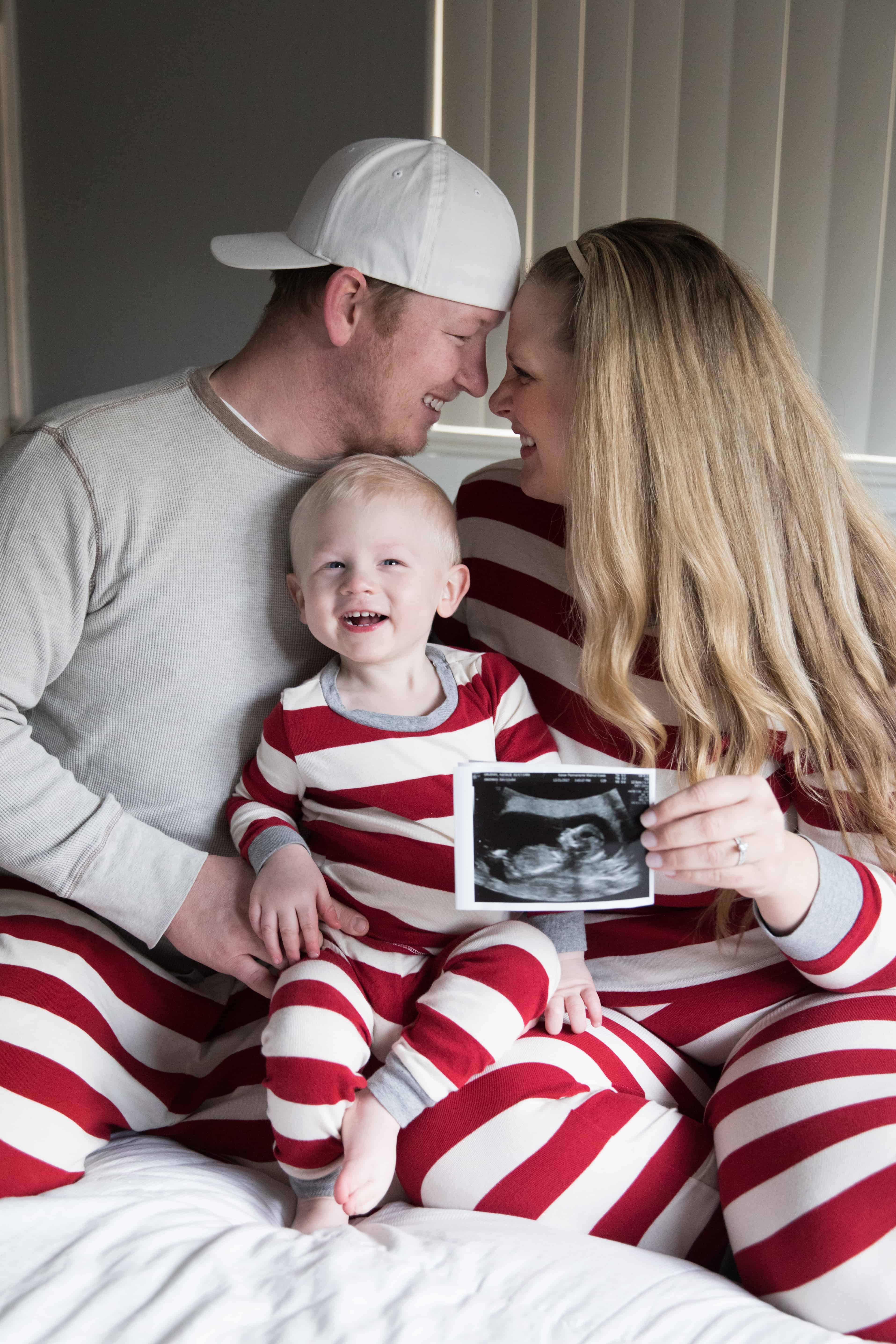 Christmas Baby Announcement