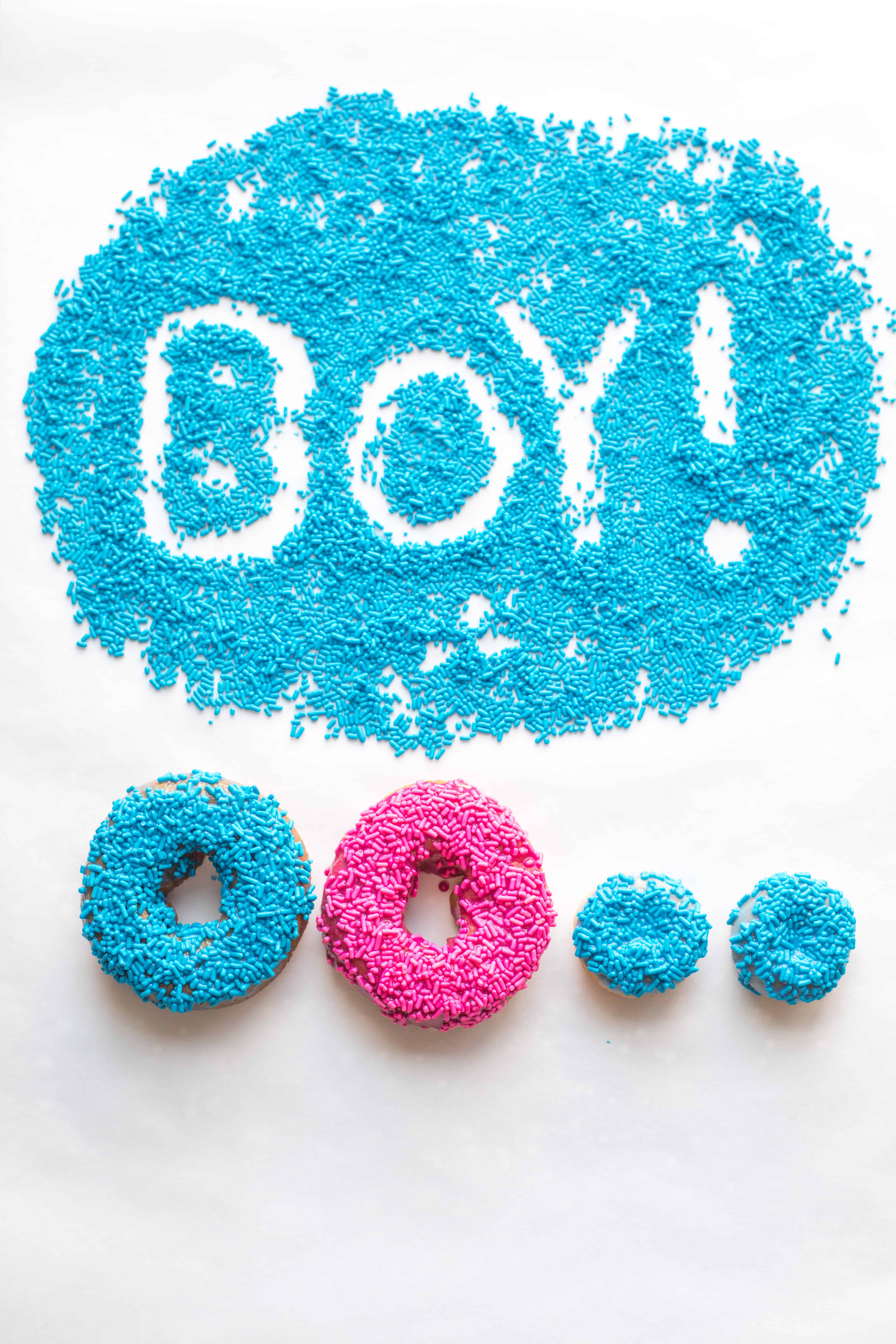 Donut Gender Reveal Idea