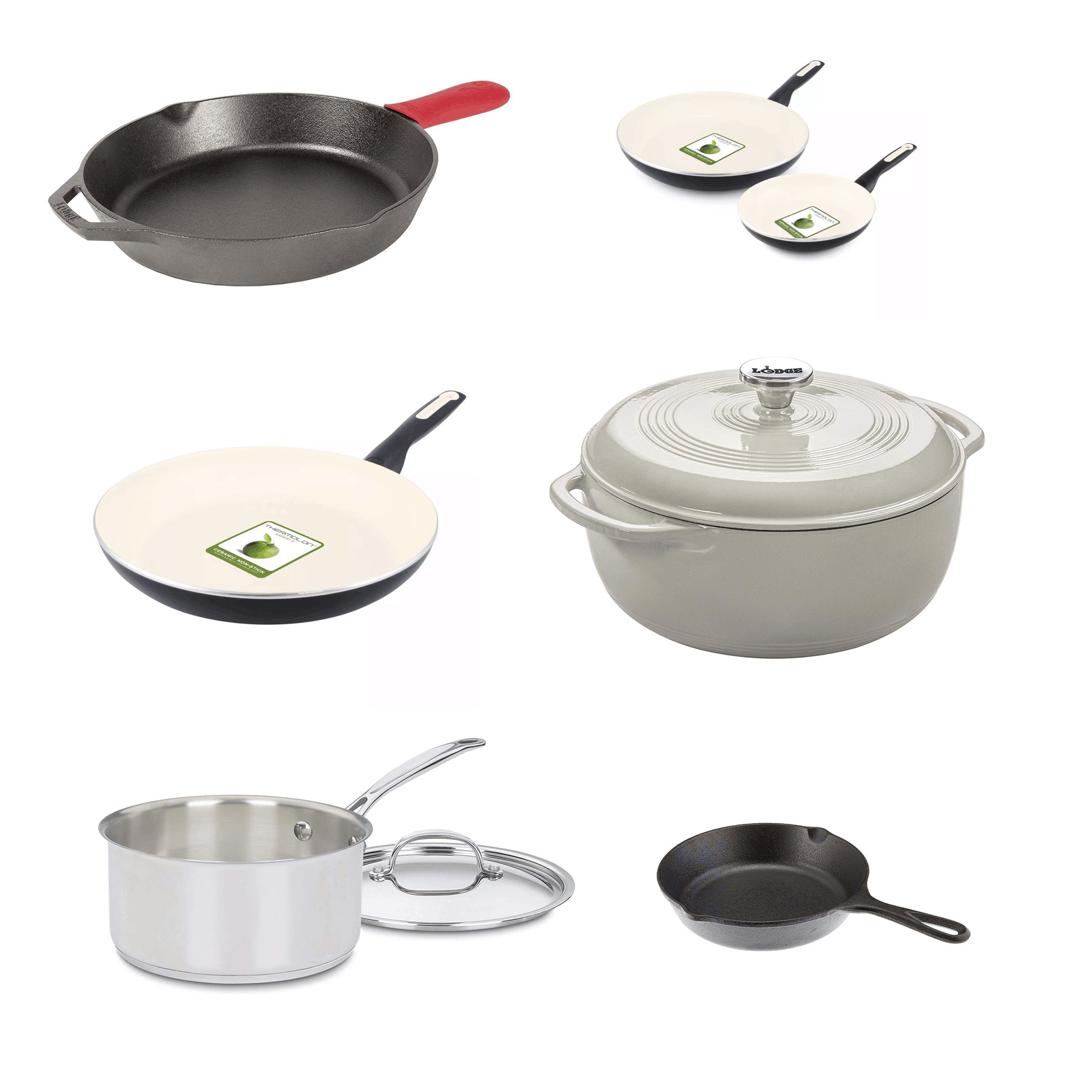 Ceramic-Coated Bakeware Set, Non-Toxic & Non-Stick