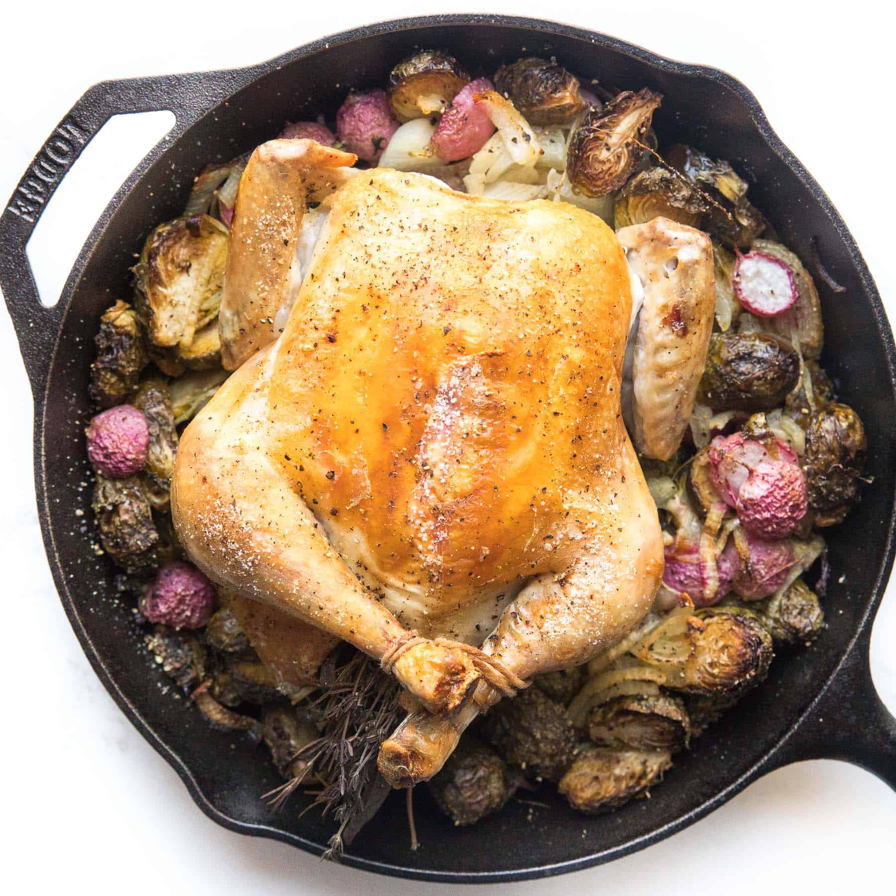 Simple Whole Roast Chicken (Whole30 & Paleo) - Project Meal Plan