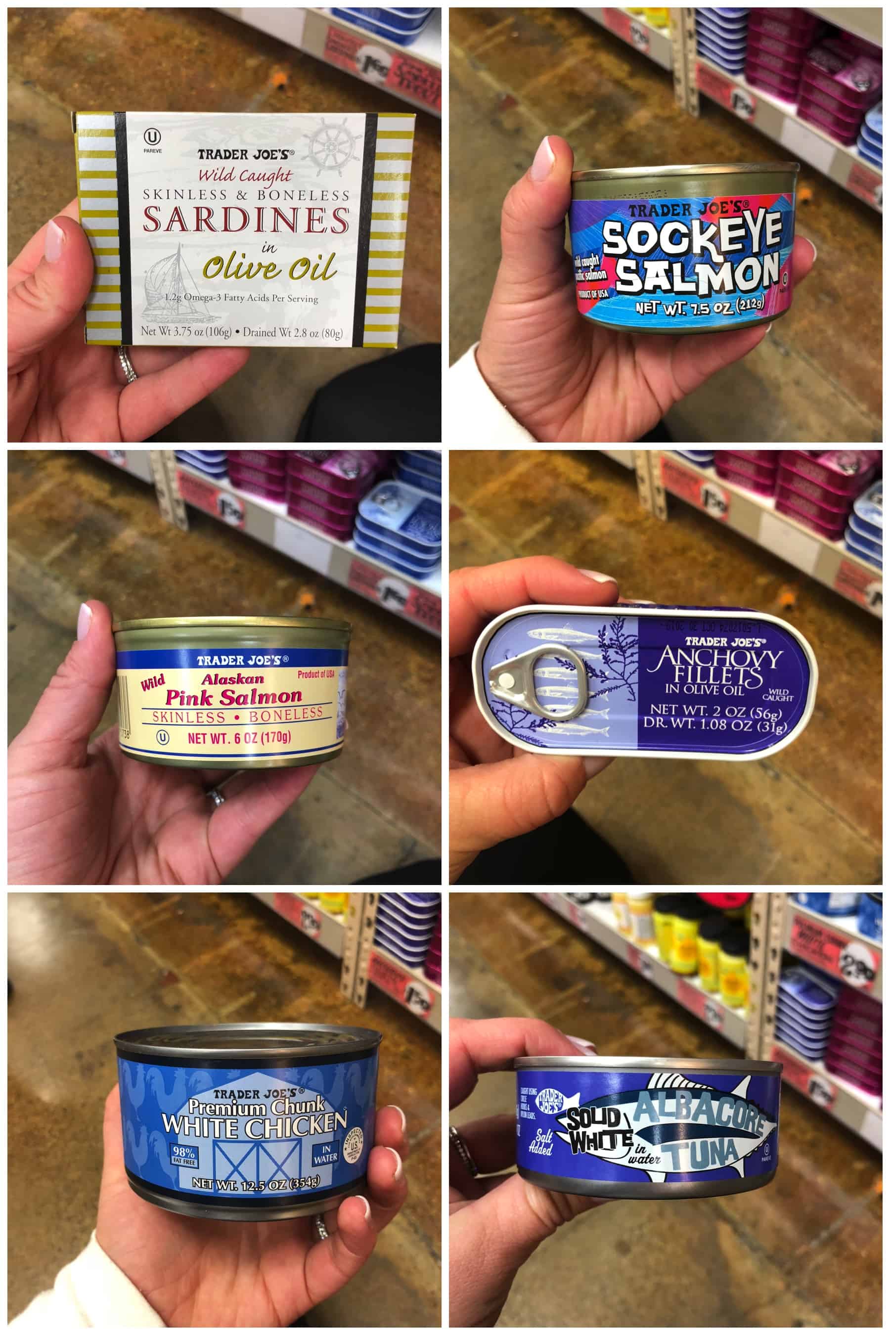 canned meats for whole30 shopping list