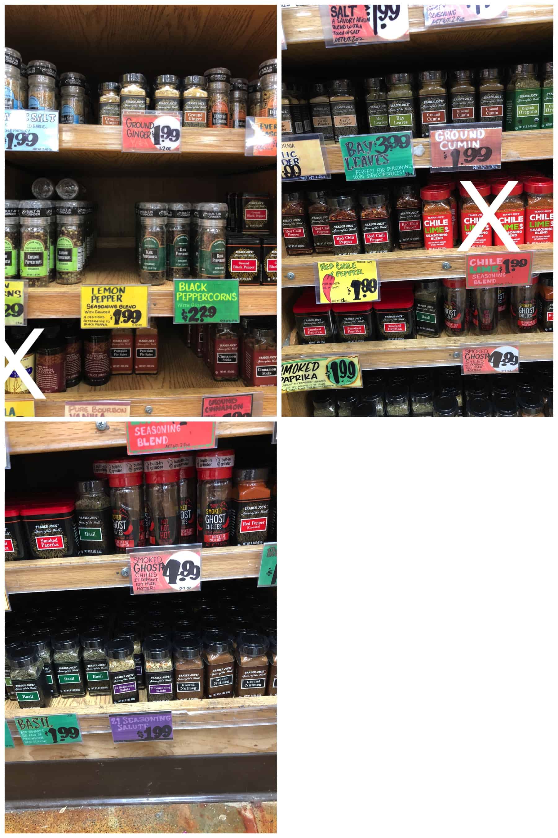 herbs and spices that are whole30 compliant at trader joe's 